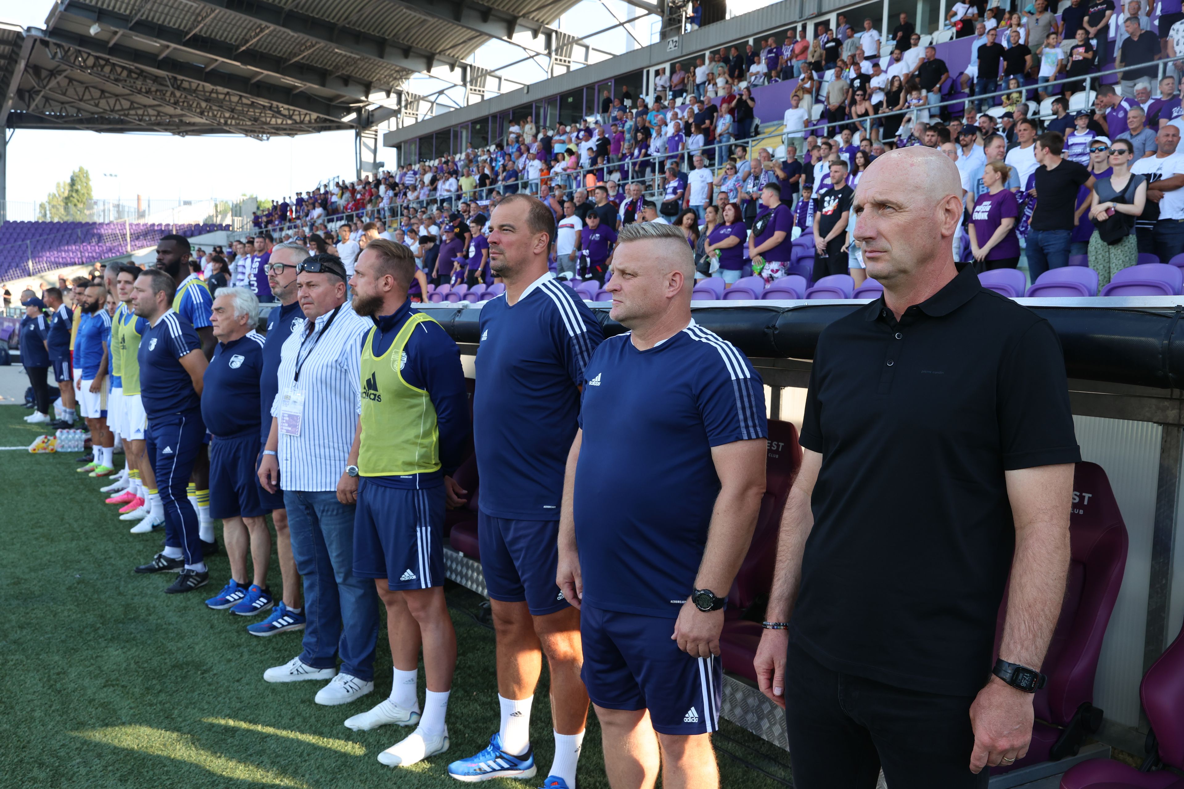 A Mezőkövesdet irányító Kuttor Attila szerint az Újpest ellen a pontszerzés fontosabb volt, mint a mutatott játék Fotó: Fuszek Gábor