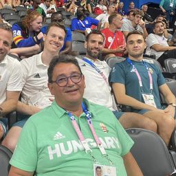 Merkely Béla a Szajna vízminőségének ellenőrzése mellett végig tudta szurkolni az olimpiát