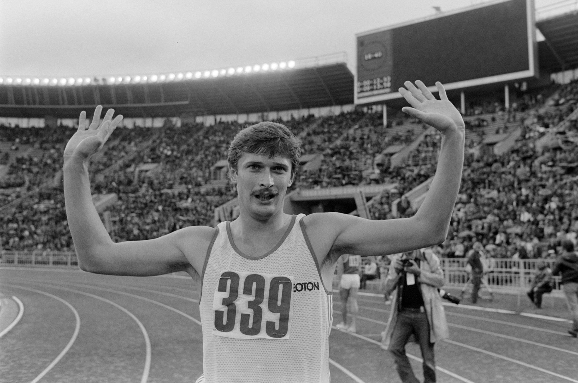 Bakos György az egyéni csúcsával negyedik lehetett volna Los Angelesben... (Fotó. MTI/Weber Lajos)