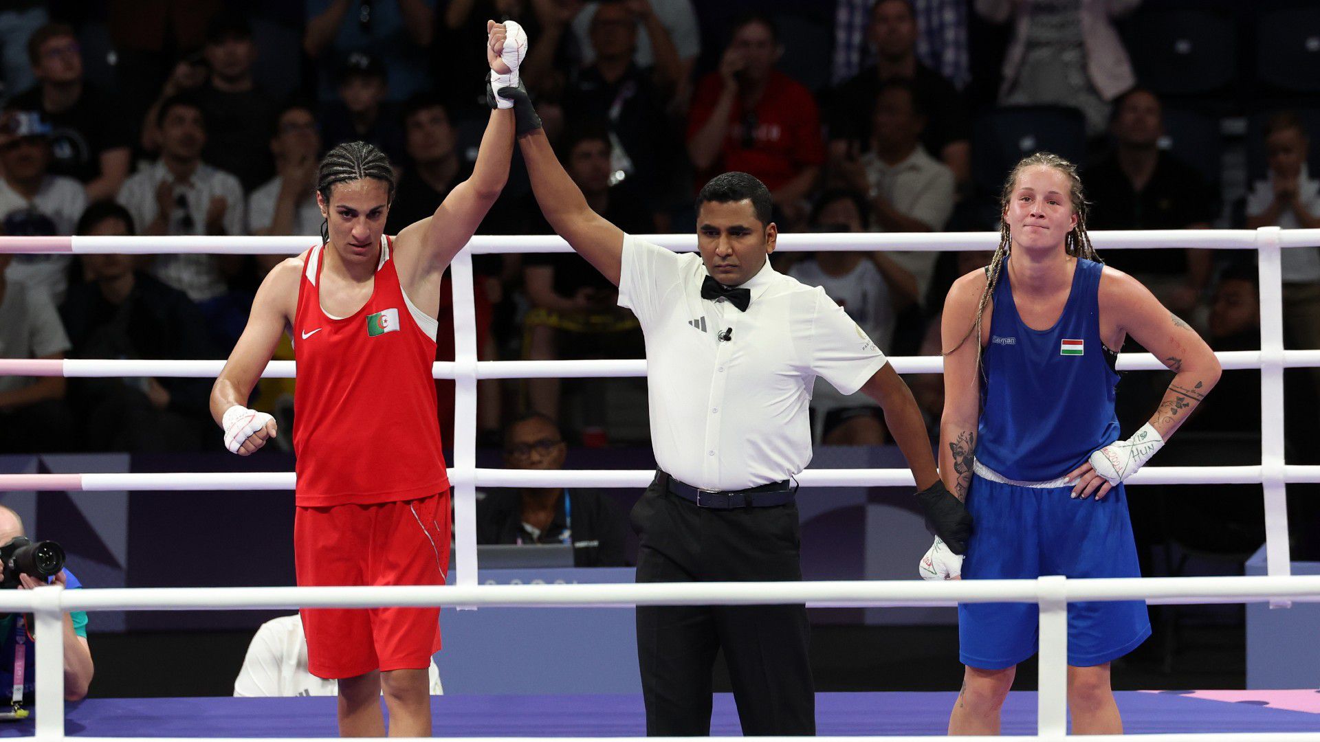 Helif (balra) Hámori Lucát is legyőzte Fotó: Getty Images