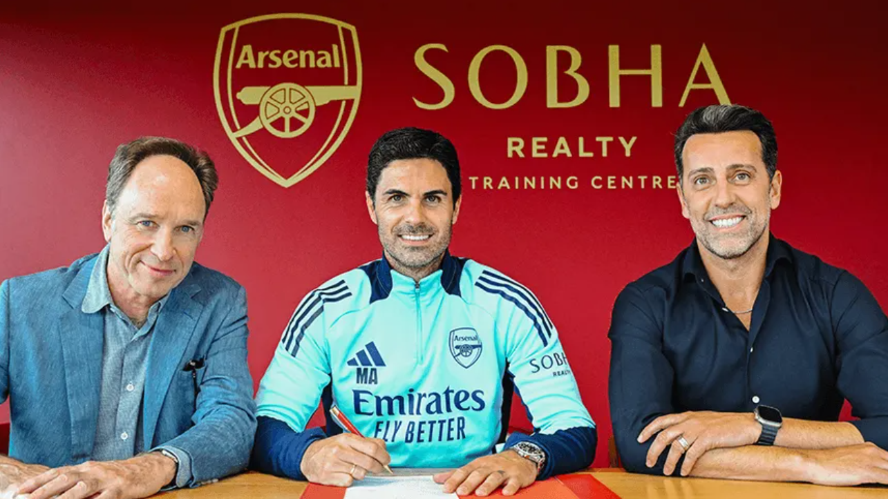 Arteta hosszabbított (Fotó: arsenalfc.com)