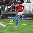 A csehek csak egyszer tudták feltörni a feröeri védelmet, de két gólt is kaptak. Fotó: fotbal.cz