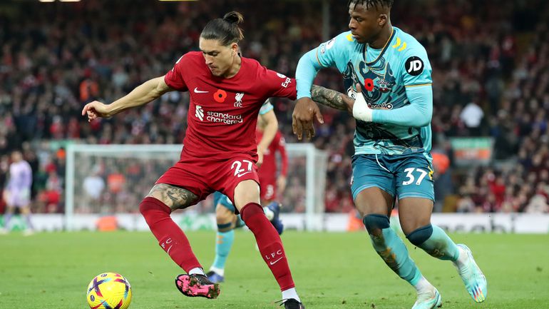 Darwin Núnez két góllal segítette győzelemhez a Liverpoolt
