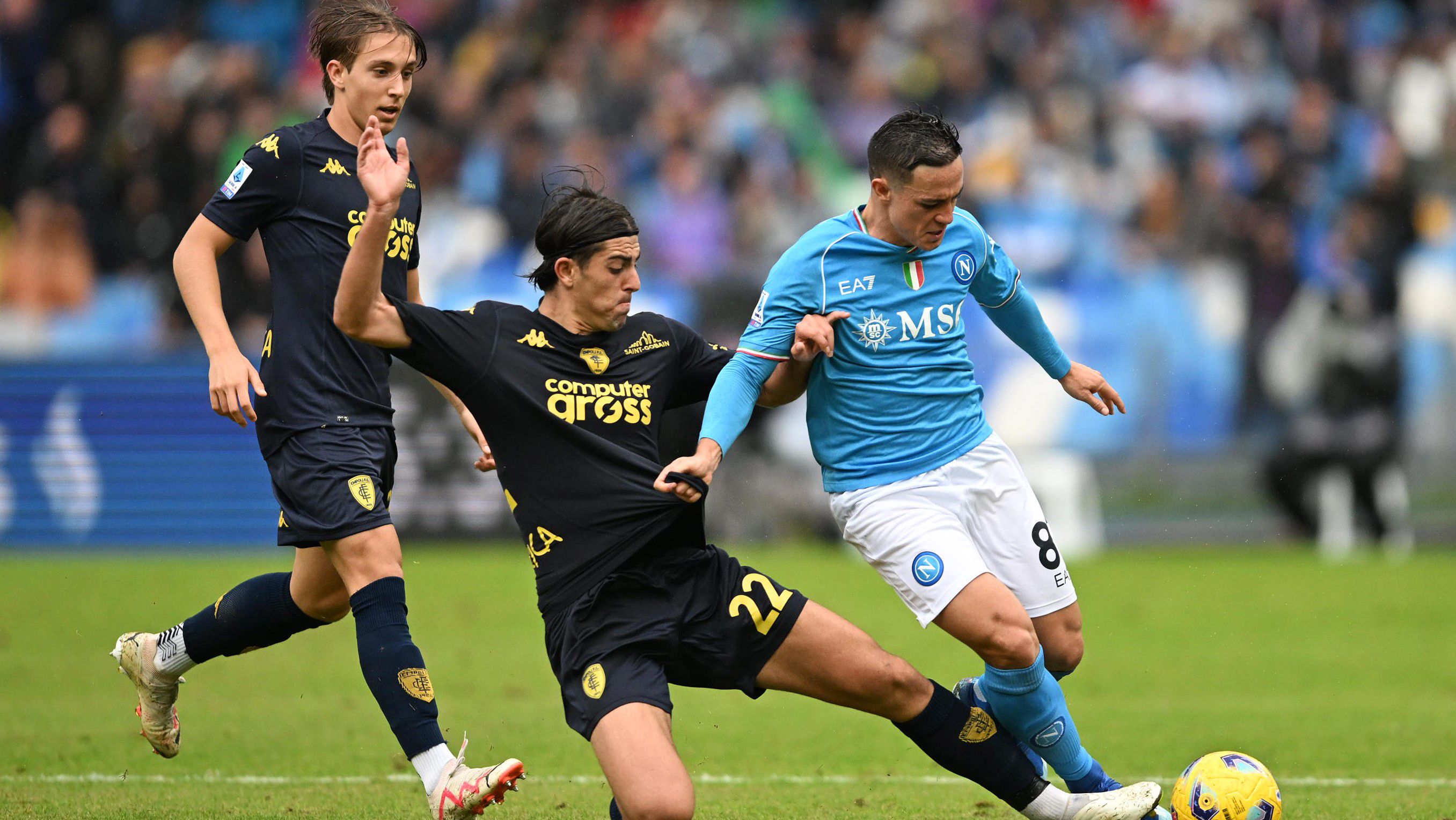 A Napoli legyőzésével lépett el a kiesőzónából az Empoli