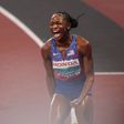 Melissa Jefferson-Wooden a 100 méteres síkfutás világbajnoki címvédője