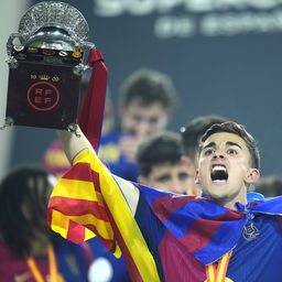 Óriási fieszta! Így ünnepelte a kupagyőzelmet a Barcelona a Real Madrid elleni kiütéses siker után