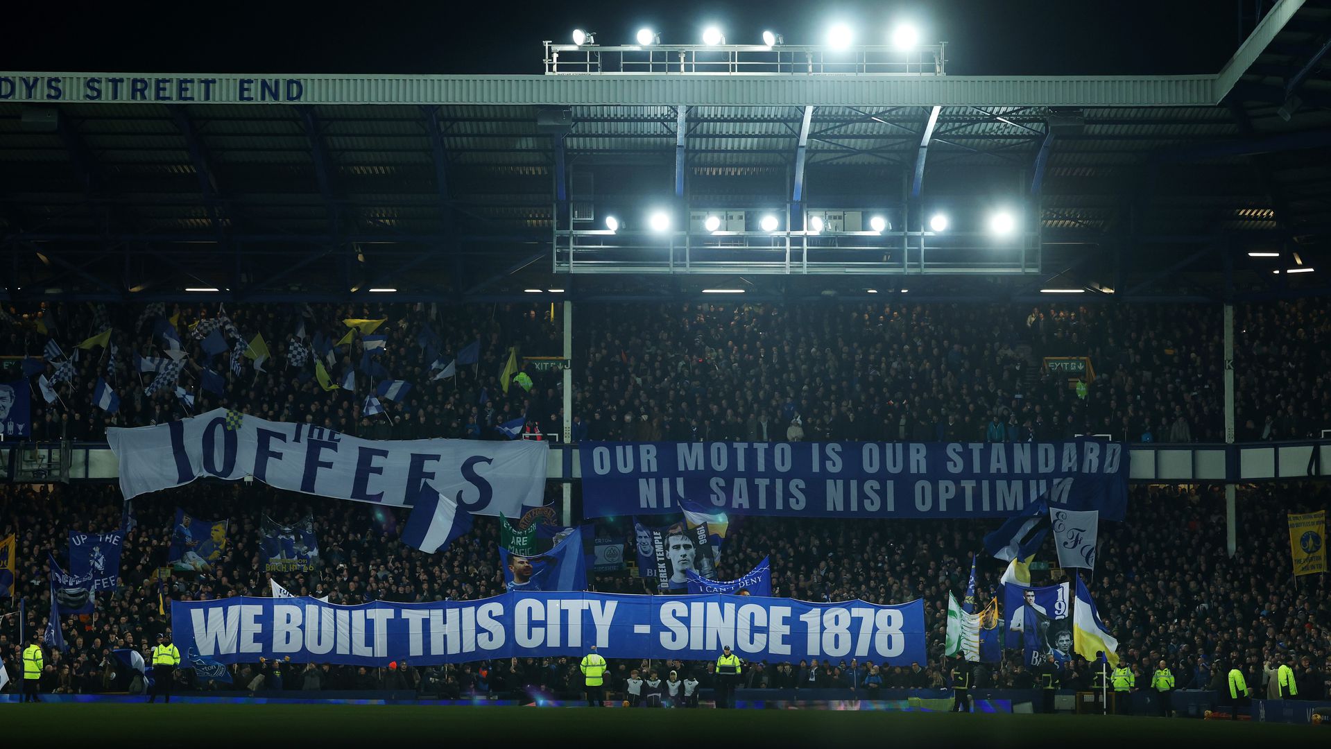 Az Everton-szurkolók „őslakosoknak" tartják magukat Liverpoolban. (Fotó: Getty Images)