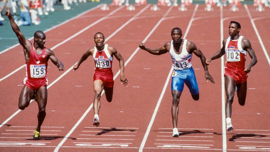 1988 100 m final  Getty