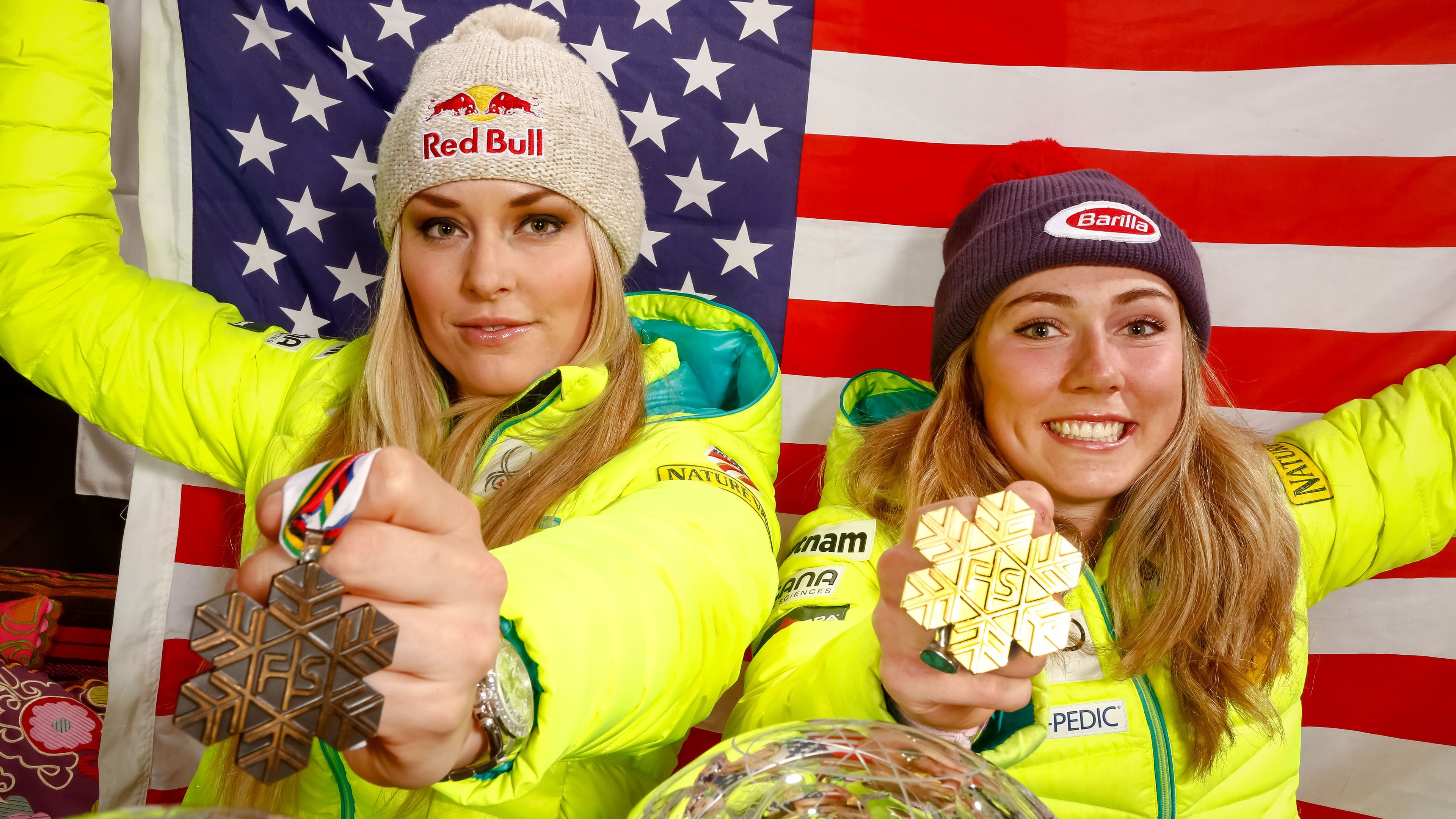 Két arany(os) lány: Lindsey és Mikaela (Fotó: Getty Images)