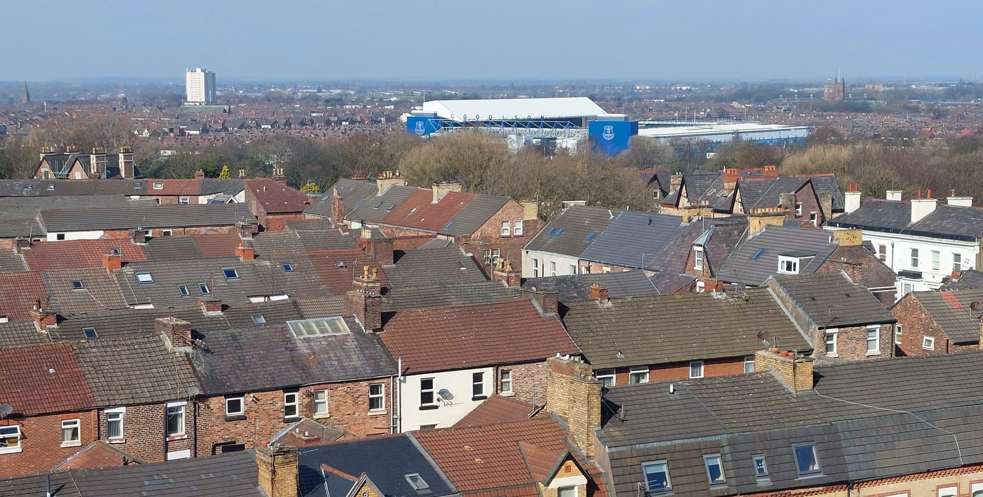 Átlátni az Everton stadionjára…