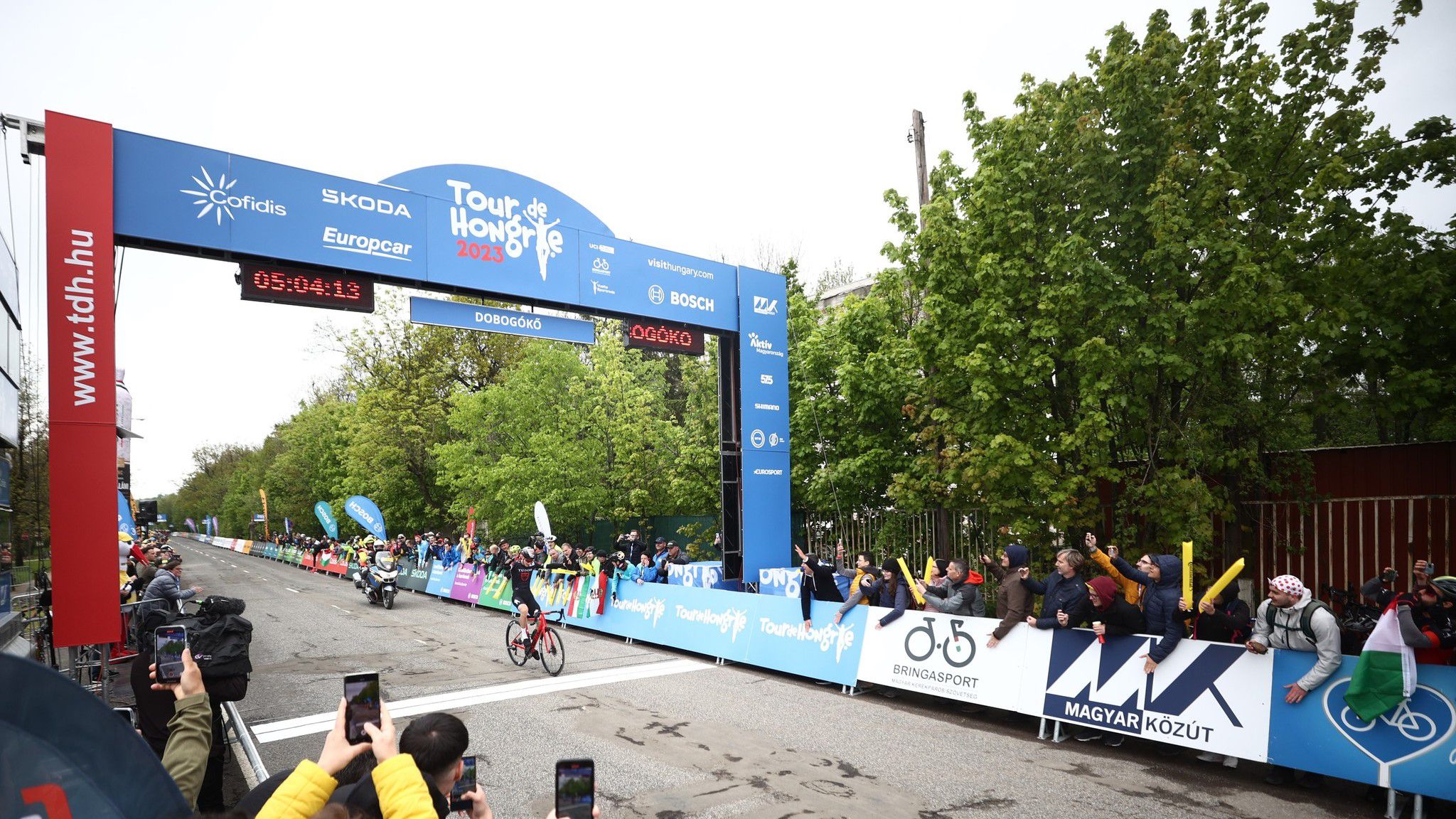 Yannis Voisard győzött a negyedik szakaszon (Fotó: Tour de Hongrie/Facebook)