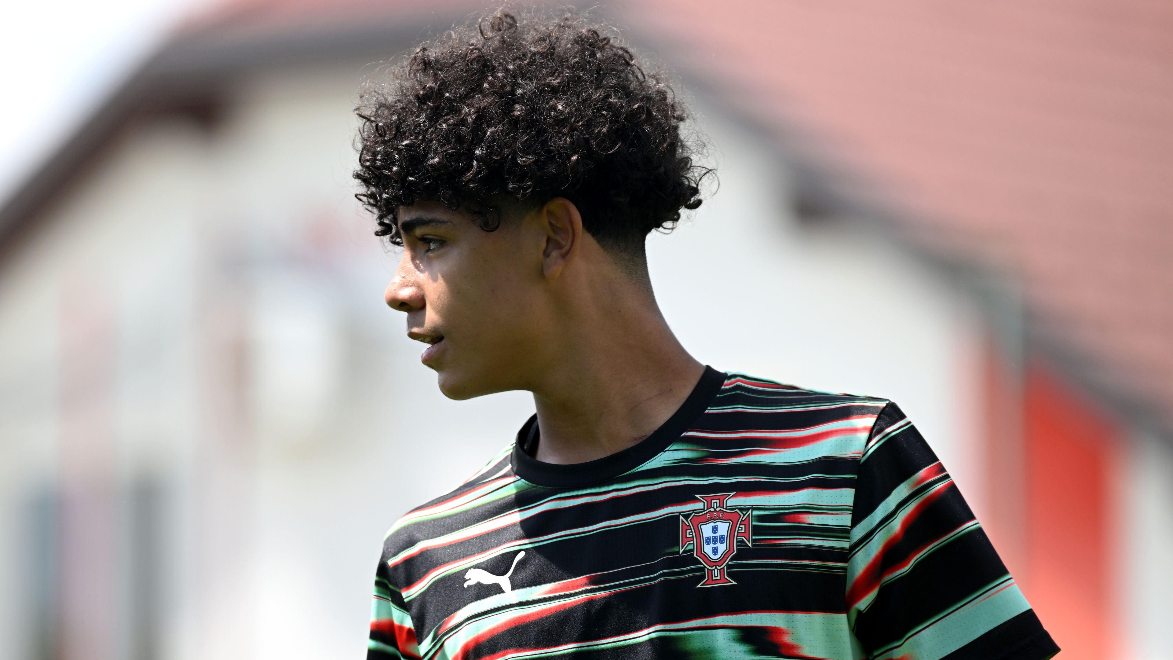 Cristiano Ronaldo fia bemutatkozott a portugál U15-ös válogatottban (Fotó: Getty Images)
