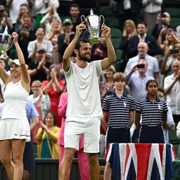 Horvát-ukrán siker vegyes párosban Wimbledonban