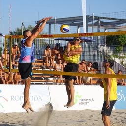 Az első kiemelt párosok diadalával zárult a strandröplabda ob
