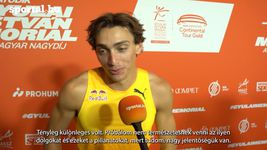 Armand Duplantis: Teljesen beleszerettem Budapestbe