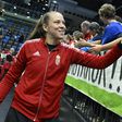 Böde-Bíró Blanka kisfia megkapta első Fradi-mezét – fotó
