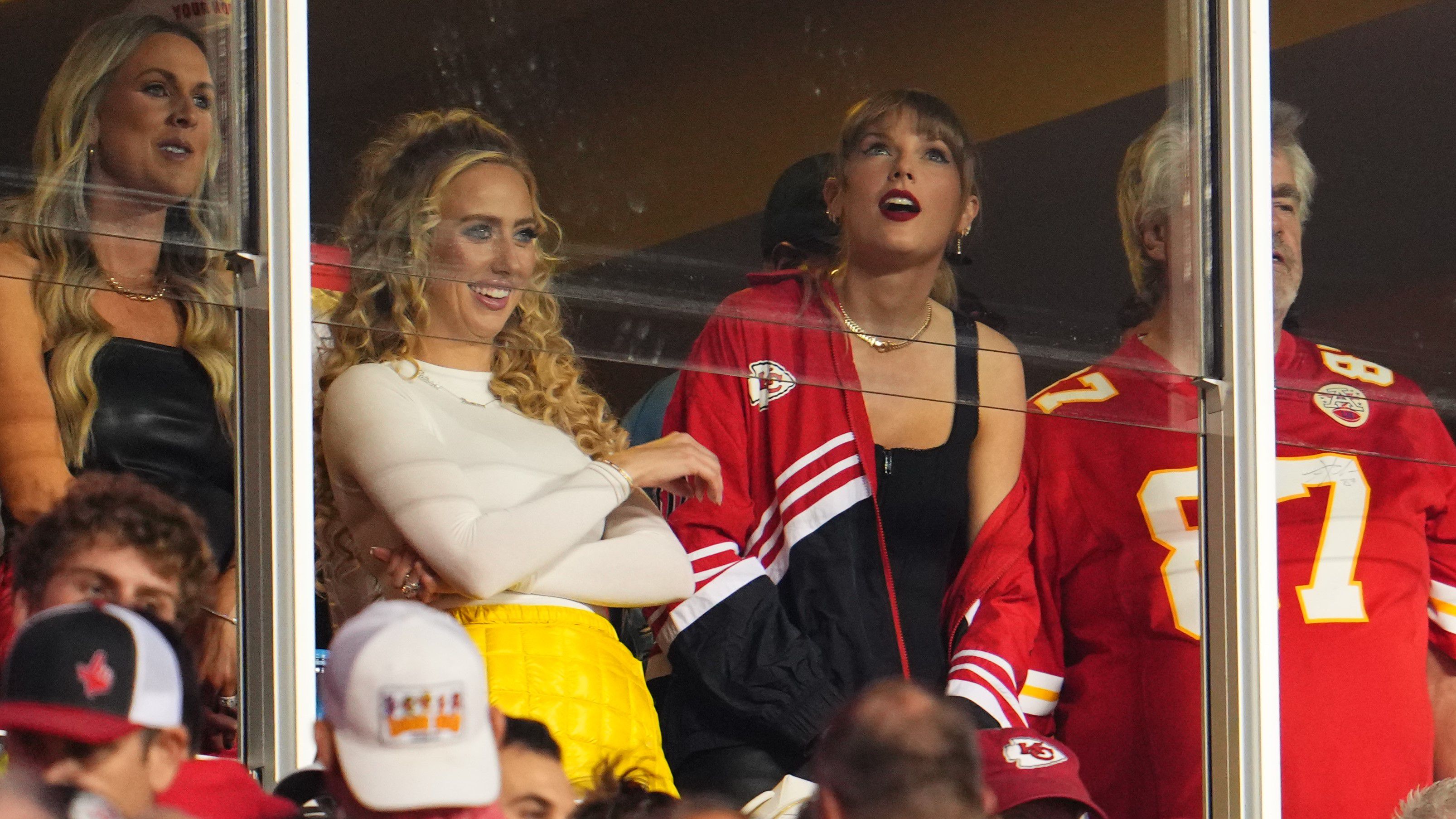 A csütörtöki Chiefs meccsen is ott volt Taylor Swift (Fotó: Getty Images)
