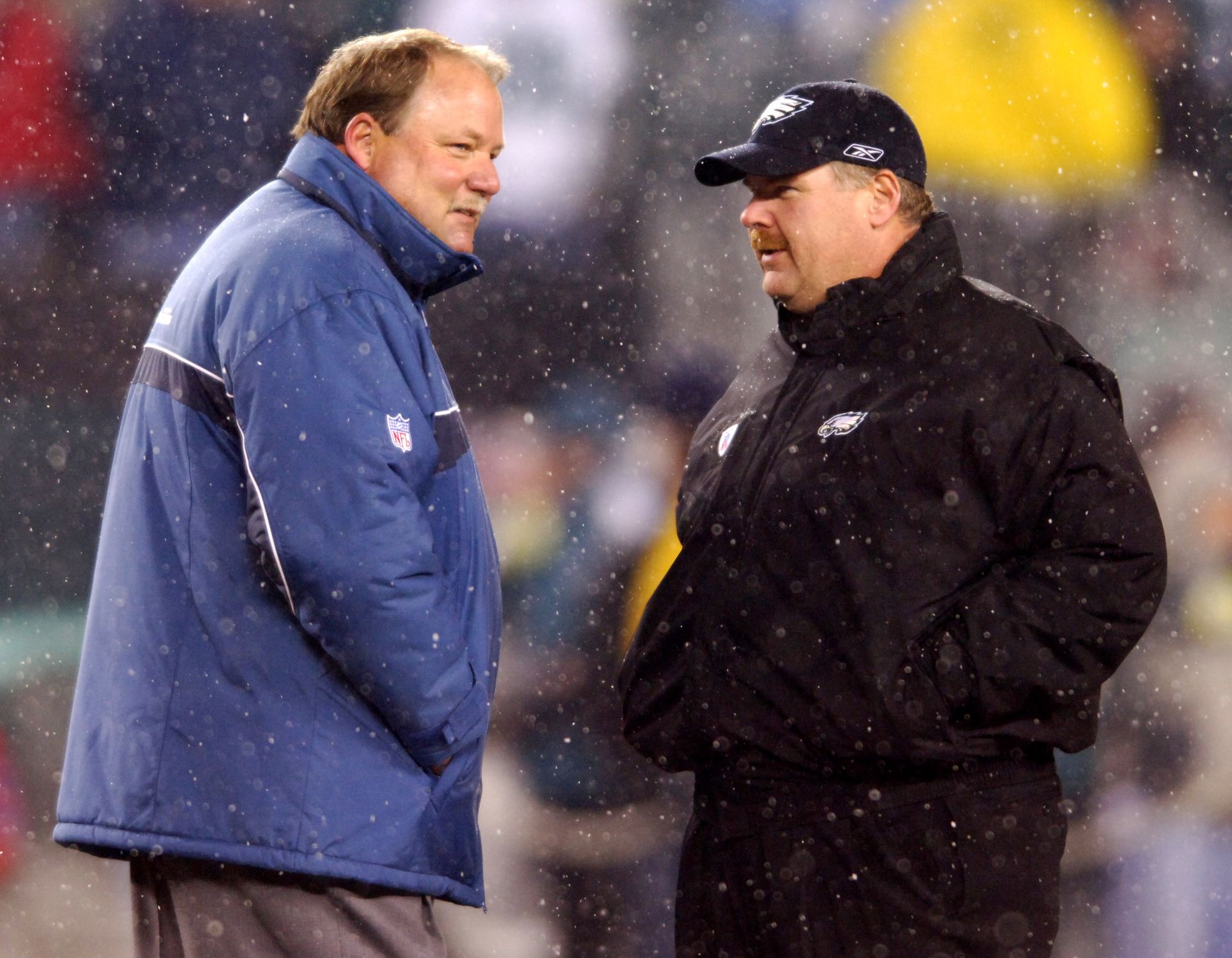 Mike Holmgren (balra) és Andy Reid élete már 1982-ben összefonódott. Fotó: Getty Images.