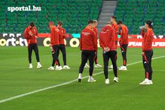 A magyar labdarúgó-válogatott a José Alvalade Stadionban