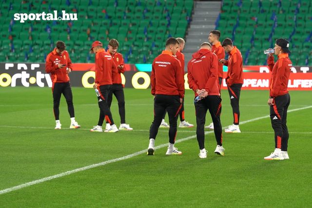 A magyar labdarúgó-válogatott a José Alvalade Stadionban
