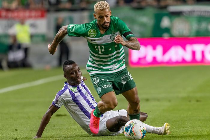 Isael az Újpest ellen (Fotó: Getty Images)