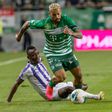 Isael az Újpest ellen (Fotó: Getty Images)