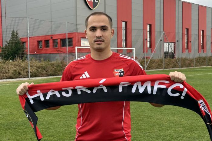 Novák Zsombor tavaly 18 NB II-es mérkőzésen 3 gólt szerzett, köztük egy varázslatosat. Fotó: PMFC