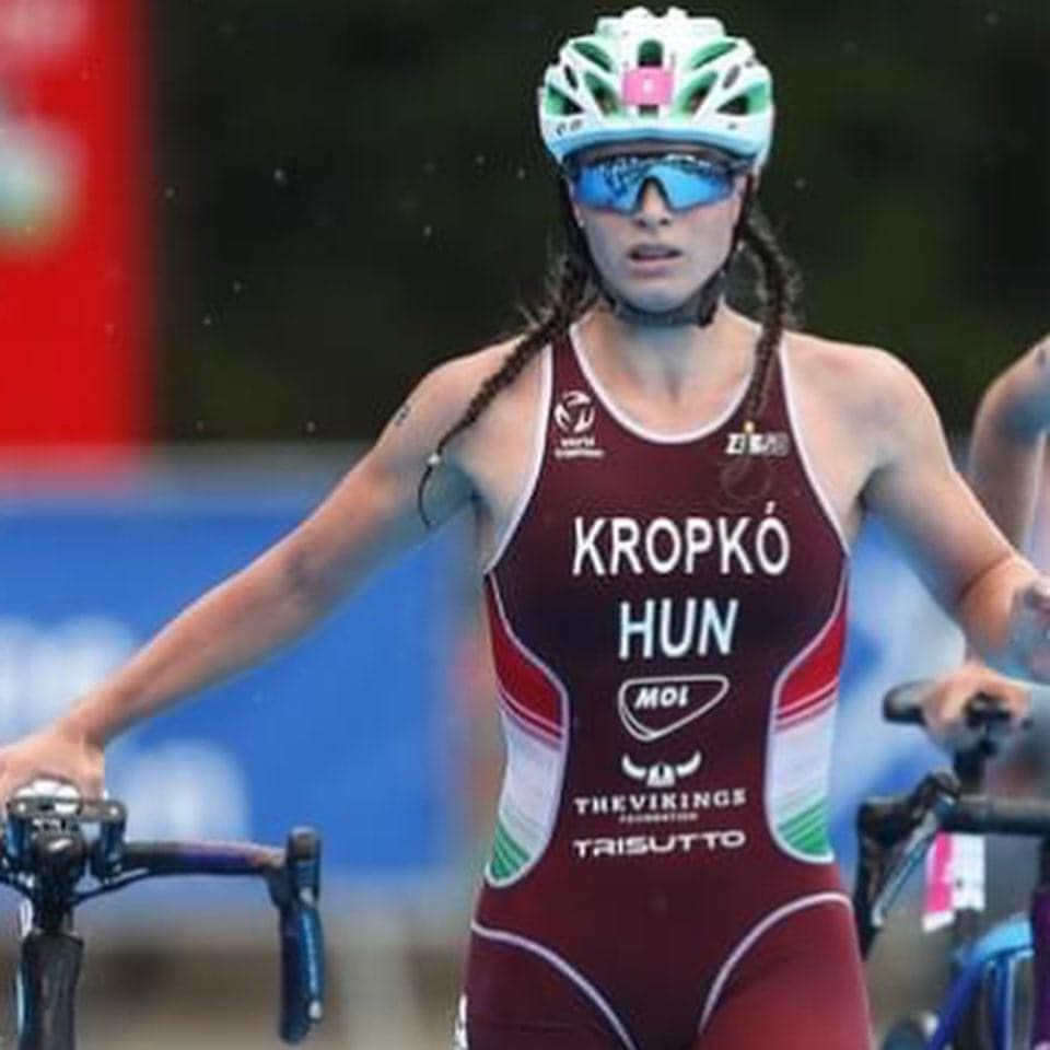 Kropkó Márta a 30. helyen végzett a Triatlon-világkupán