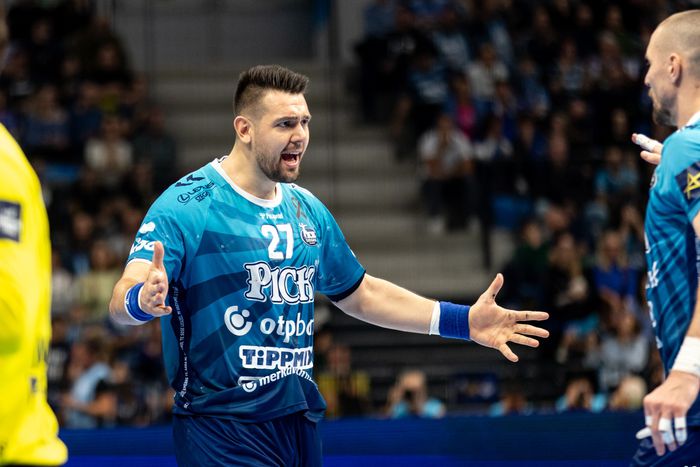 A Szeged egy góllal kapott ki az északmacedón együttestől (Fotó: pickhandball.hu)