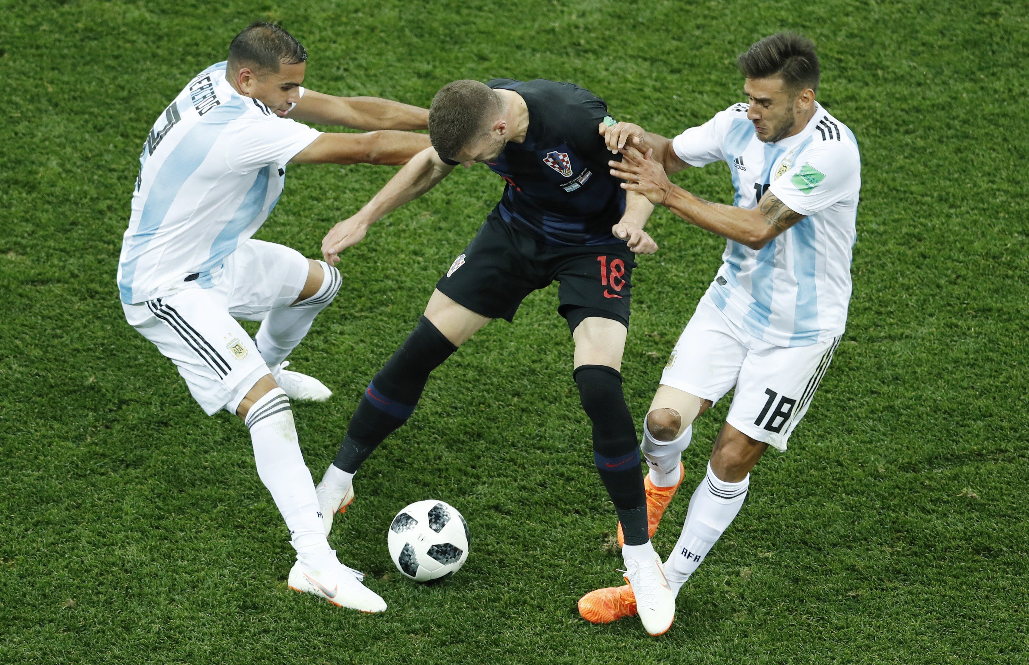 VÉGE: A horvátok nem tudták megállítani Argentínát, amely ötödször vb-döntős