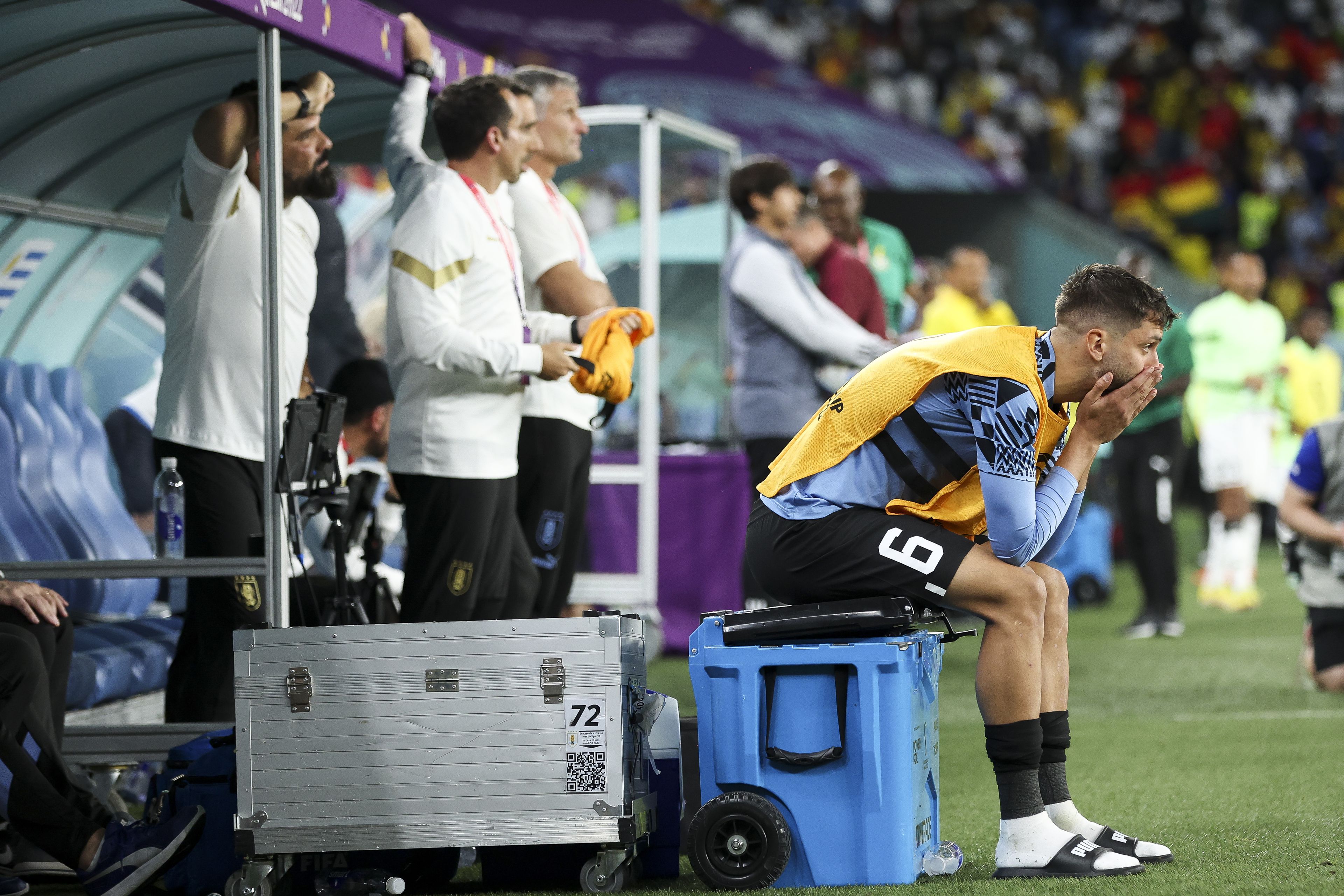 Az uruguayi Rodrigo Bentancur, a Tottenham középpályása.