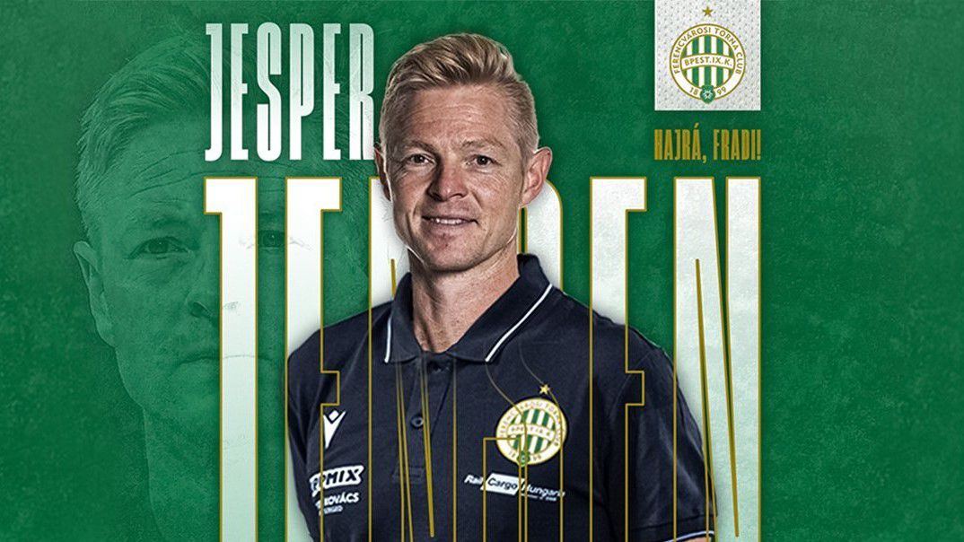 Jesper Jensen lesz a Ferencváros új edzője (Fotó: fradi.hu)