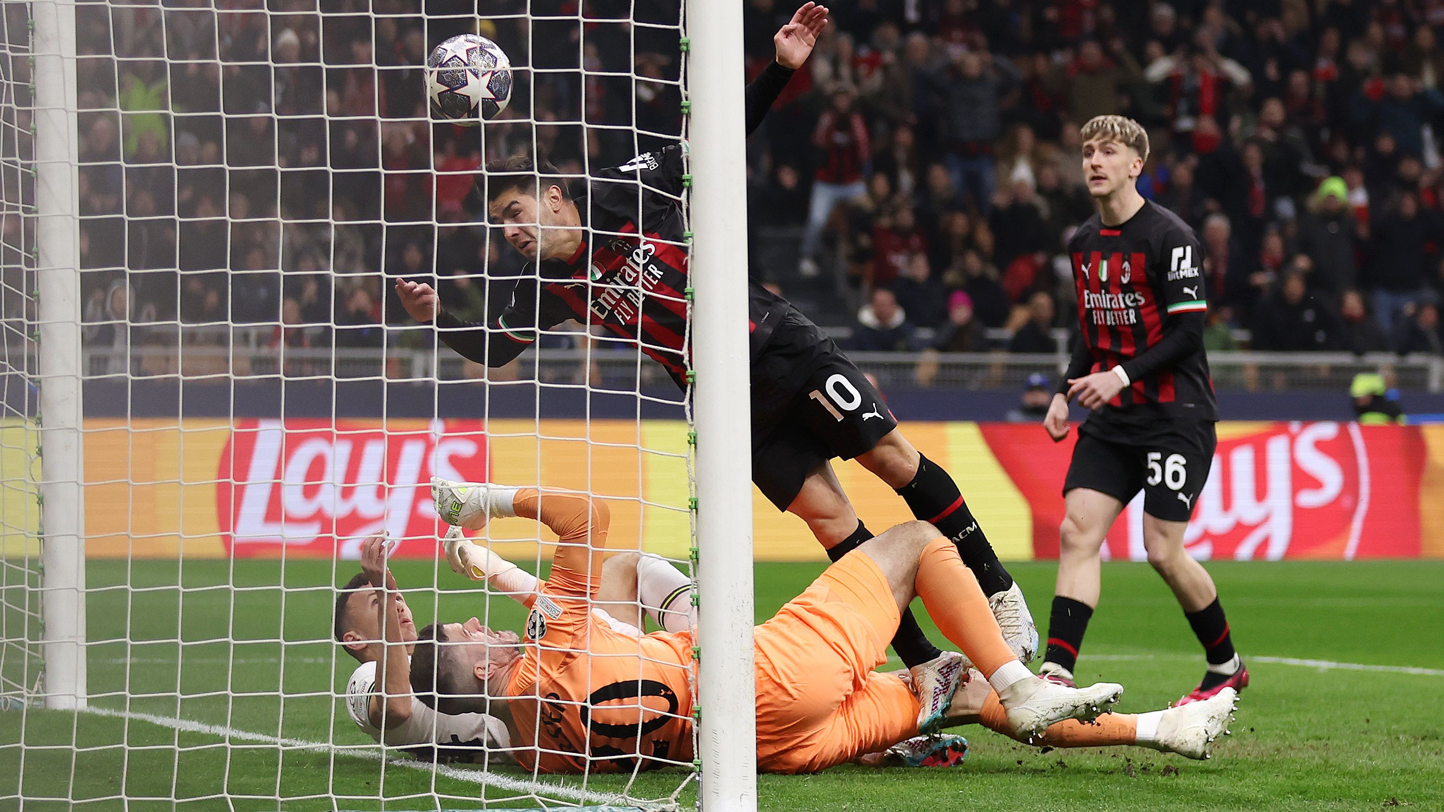 Brahim Díaz gólja döntött a Milan javára (Fotó: Getty Images)