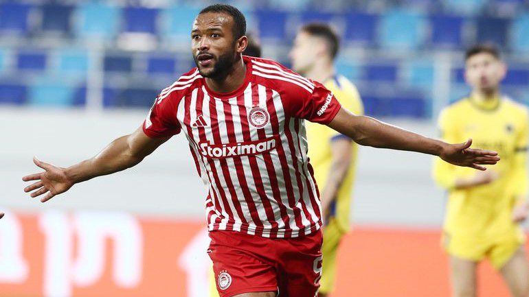 Ajub el-Kabi a legutóbbi tíz meccsén összesen 13 gólt szerzett az Olympiakoszban (Fotók: sportal.gr)