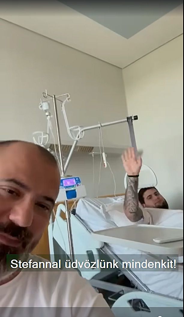 Sztankovics a kórházból, a fia ágya mellől üzent a szurkolóknak
