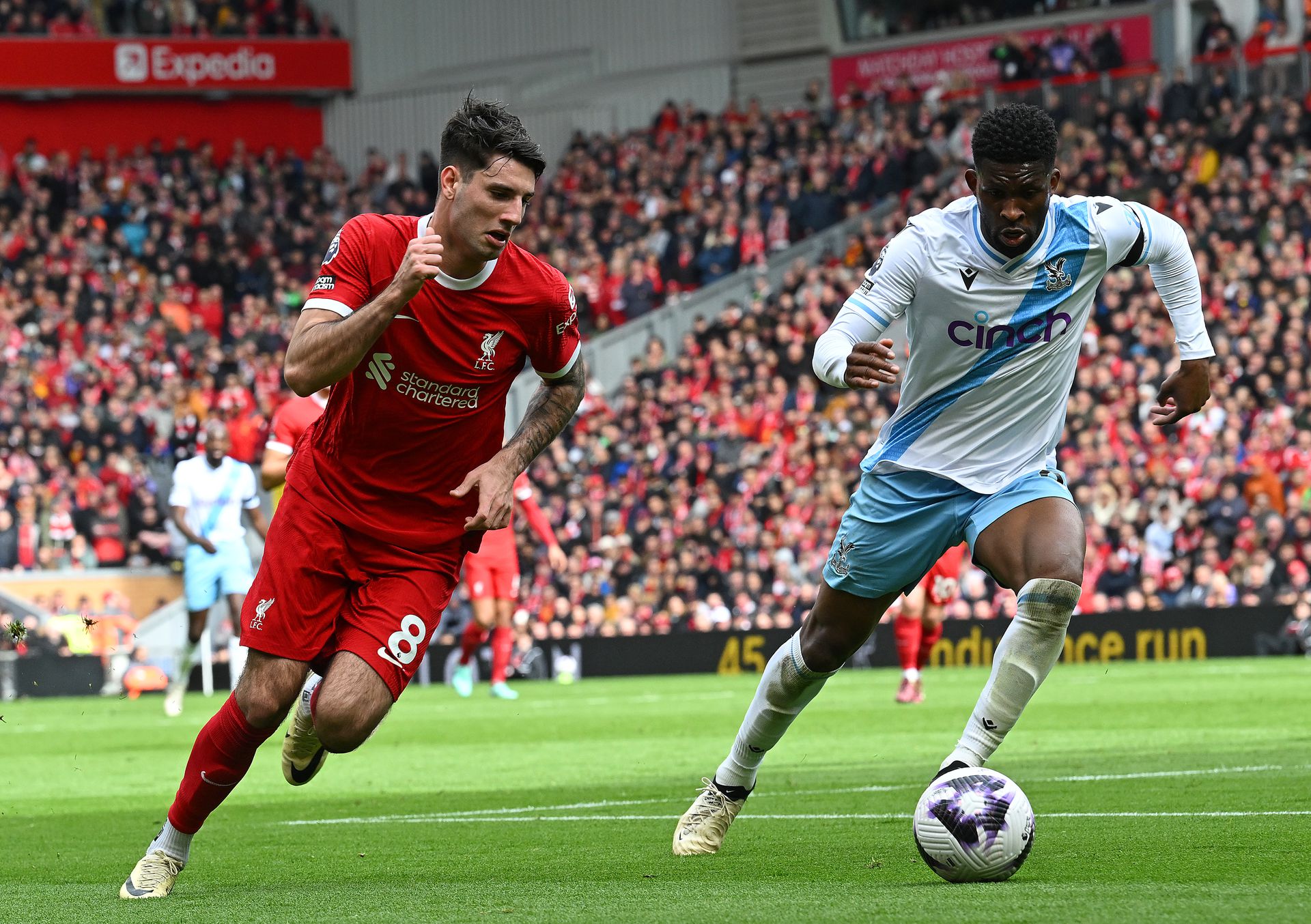 Szoboszlai Dominik sem tudott segíteni a Liverpoolon (Fotó: Getty Images)
