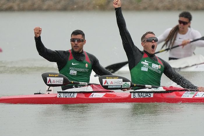 Nádas Bence és Tótka Sándor aranyérmet nyert