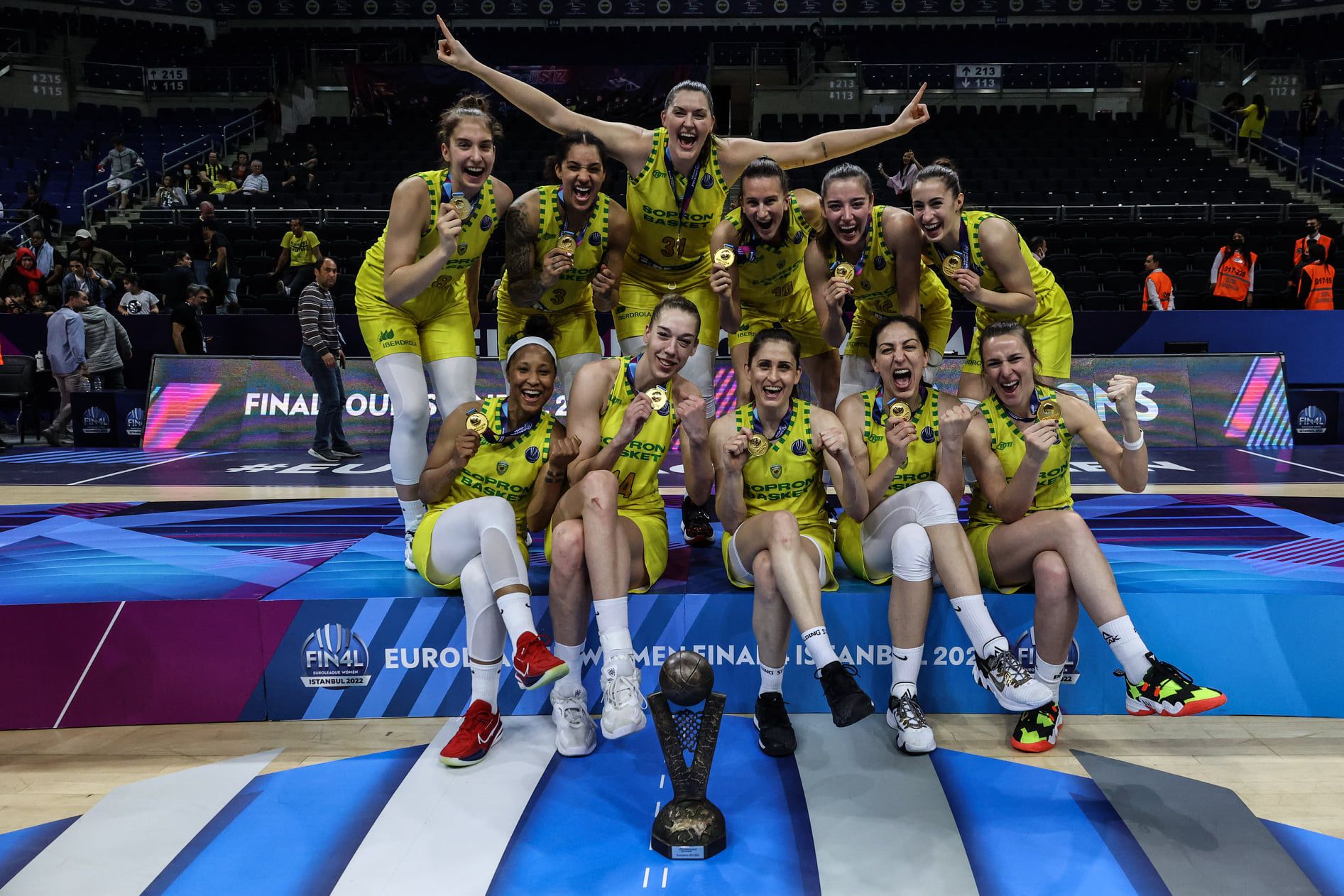 Legnagyobb sikere a 2022-es Euroliga-győzelem /Fotó: Tóth Zsombor/Sopron Basket