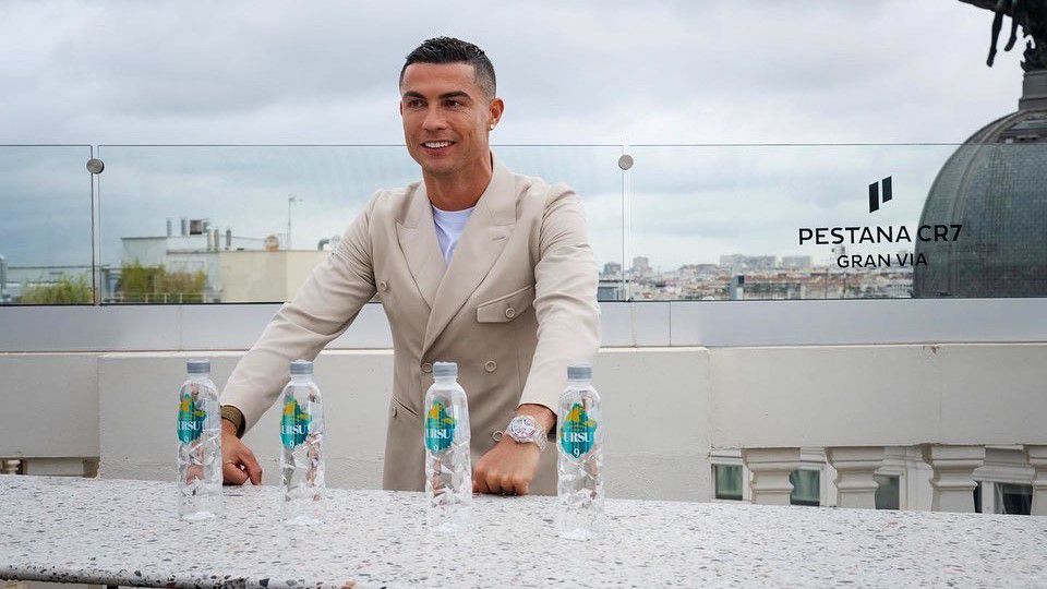Ronaldo új márkát jelentett be (Fotó: Facebook/Cristiano Ronaldo)