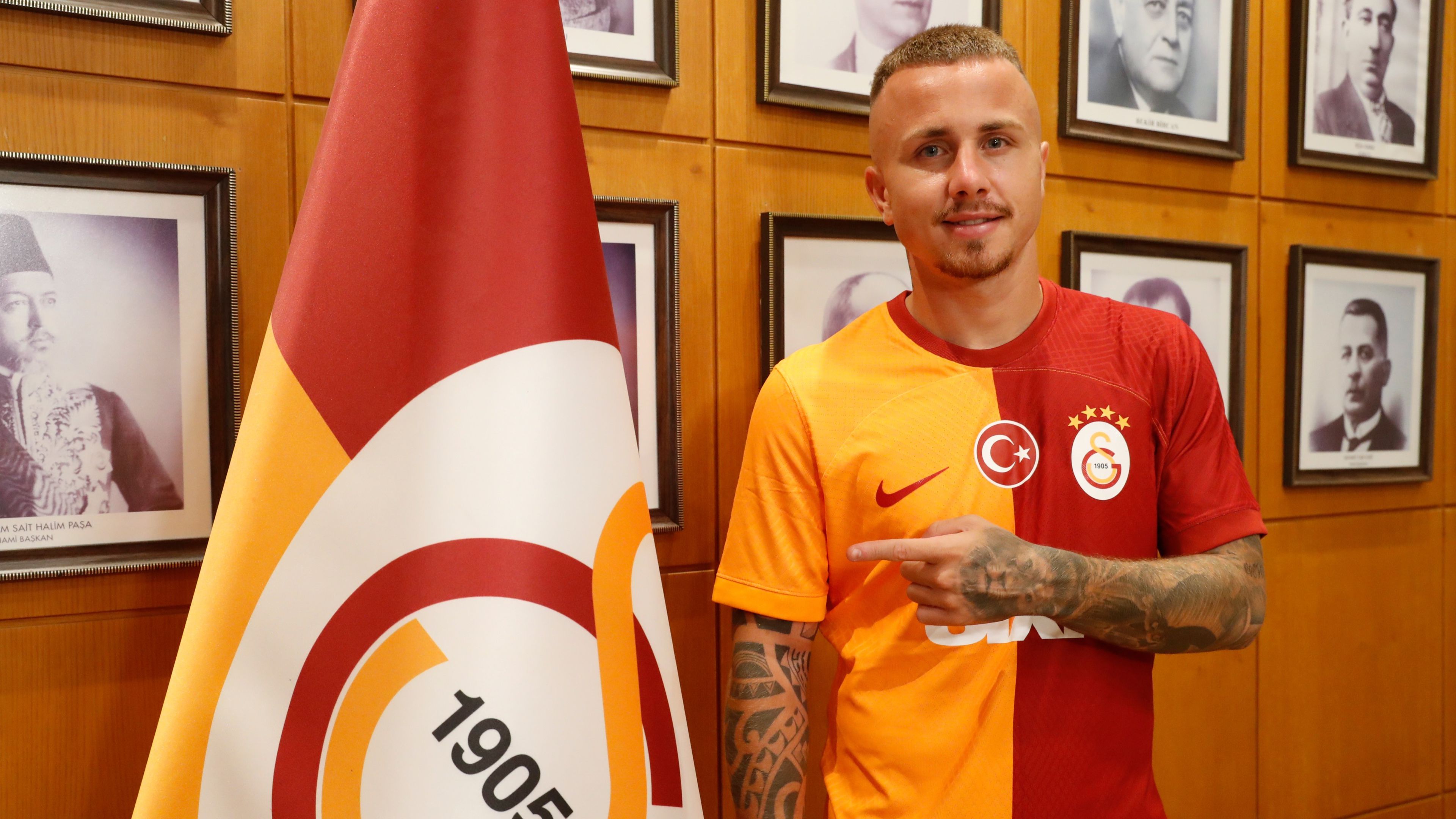 Angelino Törökországba igazolt (Fotó: Galatasaray SK)