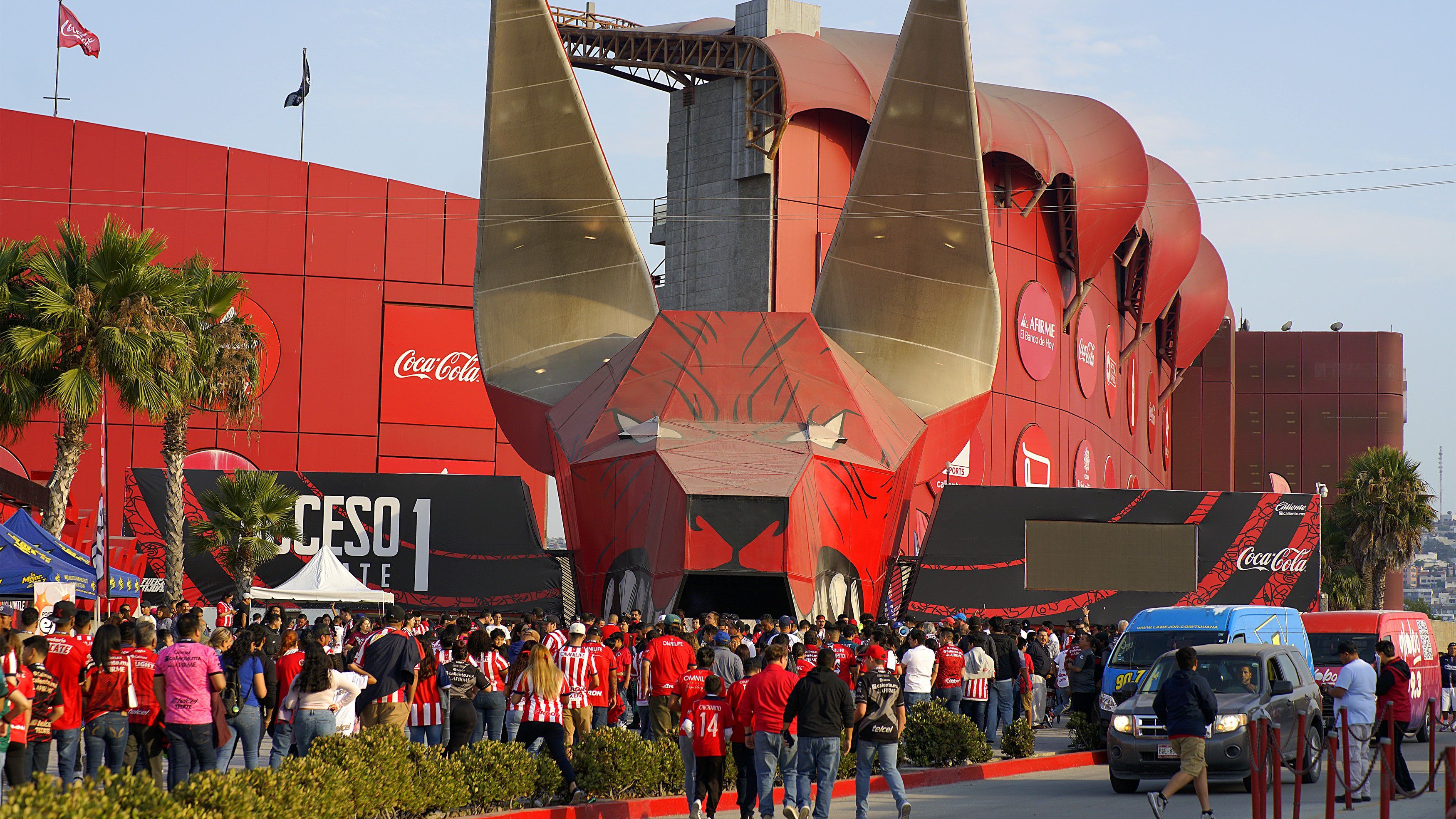 A Caliente Stadion előtt történt a gyilkosság. (Fotó: Getty Images)