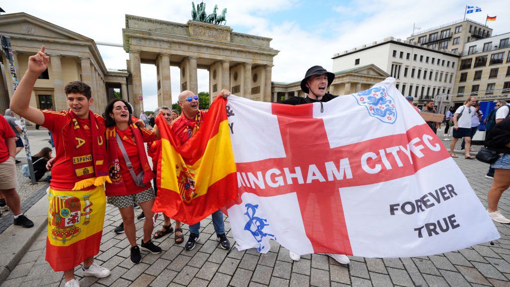 Egyelőre békés a hangulat Berlin utcáin. (Fotó: Getty Images)