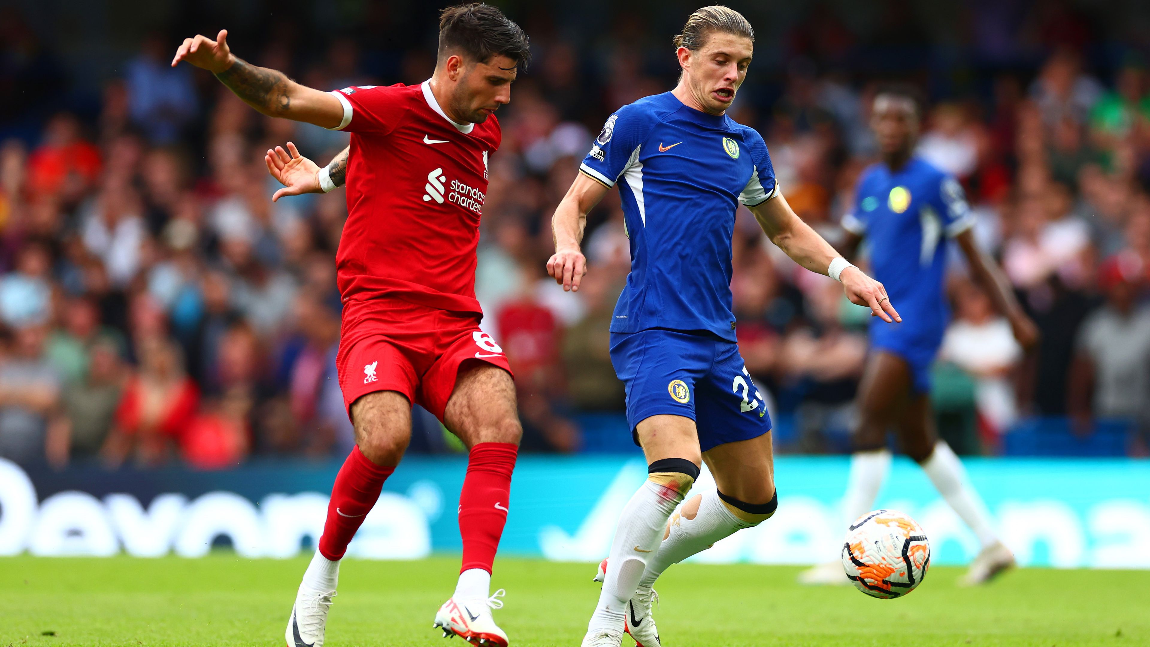 Szoboszlai Dominik védőmunkája kimagasló volt a Chelsea elleni Premier League-rangadón