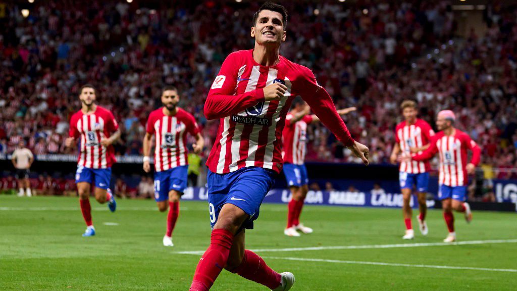 Morata góljával szerzett vezetést az Atlético.