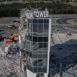 Törmelék és káosz – így néz ki jelenleg a Hungaroring