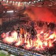 Rakétákat lőttek a vendégszektorra Marseille-ben