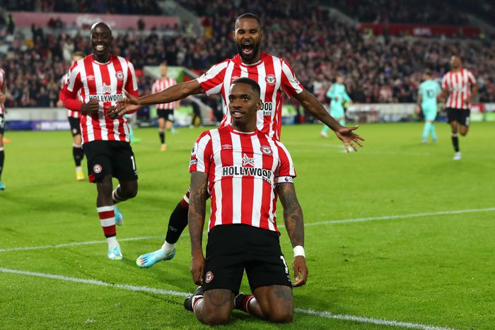 Ivan Toney kétszer is betalált