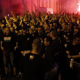 Így vonultak a magyar szurkolók a Puskás Arénába – videóval