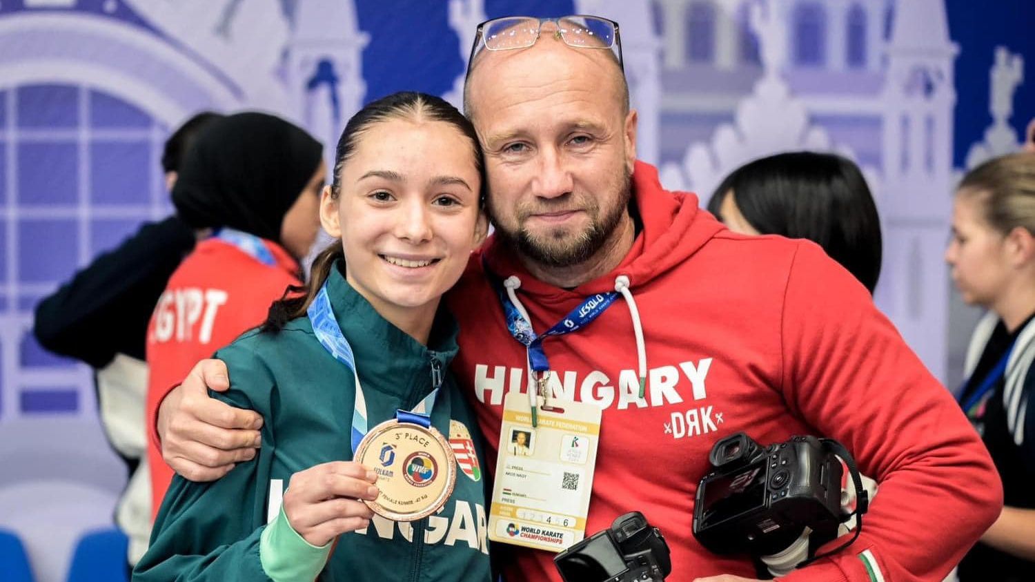 Élete első nagy világversenyén vb-bronzérmet nyert a magyar sportoló