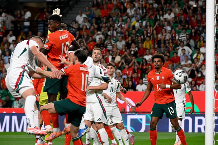 69 év után újra magyar gól Portugáliában (Fotó: MTI/Szigetváry Zsolt)